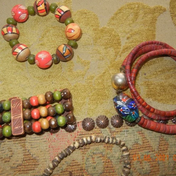 COPY - Boho Hippie Tribal Gypsy Bracelet Bundle (jew1) - Picture 5 of 9